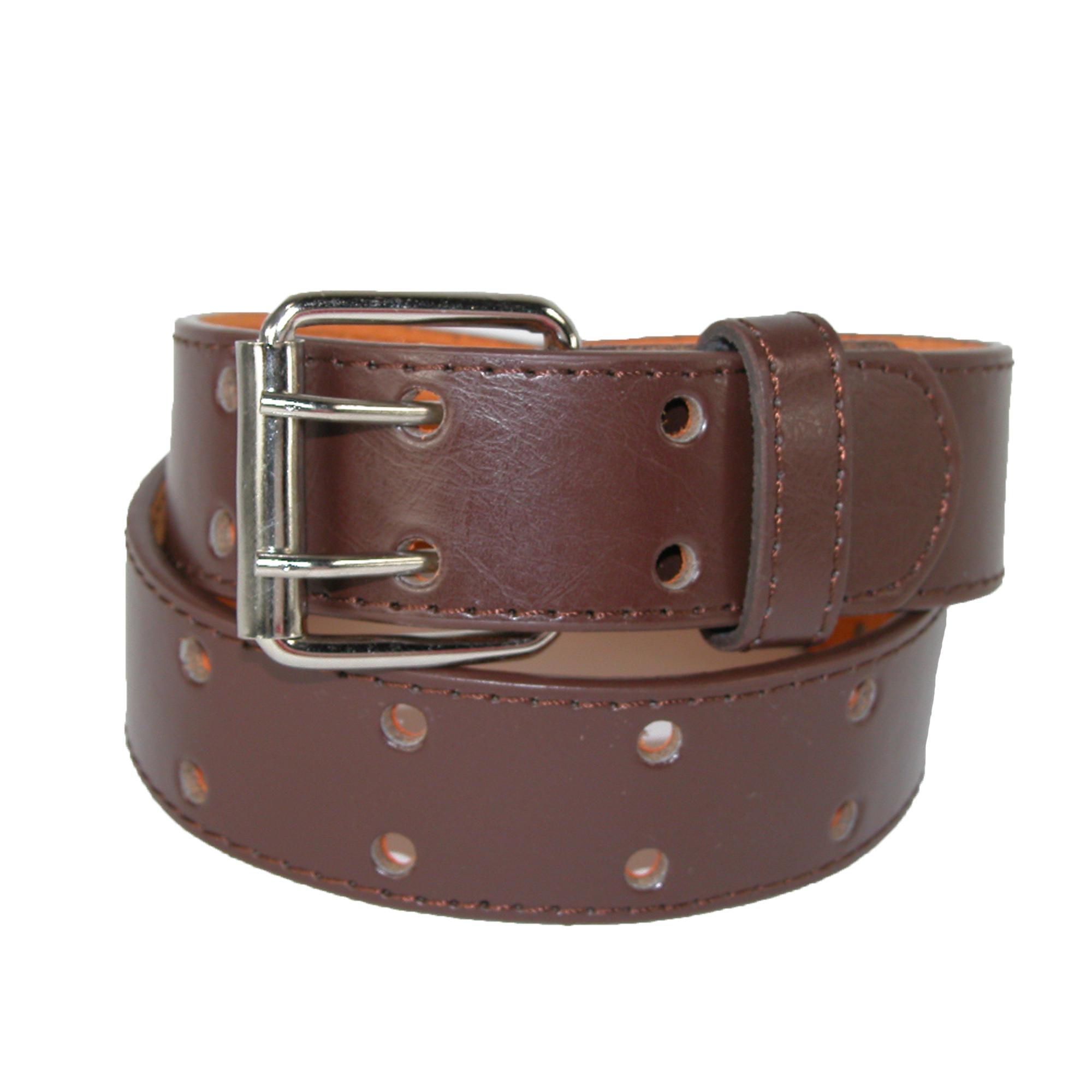 CTM® Ceinture de Jean en Cuir pour Enfants à Deux Trous