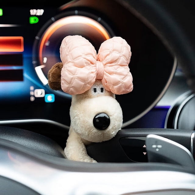 Car Decoration Dog Premium Cute Car Plush Doll Decorations For Wiper Shift Hand