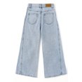 thumbnail image 2 of KIDSCOOL SPACE Girls Flare Jeans,Little Big Girl Bell Bottom Summer Denim Pants,5-6 Years, 2 of 7