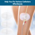 thumbnail image 3 of 40PCS Catheter Stabilization Devices, Catheter Stickers for Foley Bag Holder, Leg Band Urinary Stabilizer Adhesive Sticker Patch Accessories, Foley Catheter Leg Anchor Bandages, 3 of 8