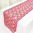 thumbnail image 2 of CEHVOM Décoration de Table de la Saint-Valentin Drapeau Tricoté Rouge Amour en Solde, 2 of 2
