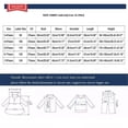 thumbnail image 3 of Chandails de Noël Garçons Filles Manches Longues Tricot Col Rond Chandail Molletonné Enfants Chandail de Noël Laid Hauts 3-8 Ans (4 Ans, Rouge), 3 of 6