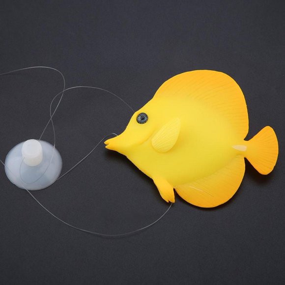 Rdeghly Fake Fish, Silicone Simulation Fish, For Fish Tank Aquarium Home Decorating And Salt Water