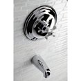 thumbnail image 4 of Kingston Brass KB3631PXTO Tub Only, Polished Chrome, 4 of 5