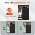 thumbnail image 5 of KOMI for Google Pixel 7 Pro Case, Slim Fit Case for Pixel 7 Pro with Ring Holder Kickstand,[Military Grade Drop Tested] Dual Layer Shockproof Protective Phone Case for Pixel 7 Pro 6.7", Red, 5 of 5