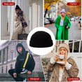 thumbnail image 3 of MesaSe Beanie Wool Fashion Keep Warm Fleeced Hat Multipurpose Winter Breathable Sports Caps, 3 of 6