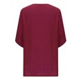 thumbnail image 4 of Cardigans Courts pour Femmes Mode Cardigan Décontracté Couleur Unie Manches Mi-Longues Sans Capuche en Liquidation, 4 of 6