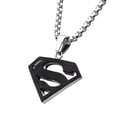 thumbnail image 2 of DC Comics Superman Collier Pendentif en Acier, 2 of 2