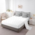 thumbnail image 3 of Western Aztec Bed in a Bag King Size Comforter Set 7 Pieces,Bohemian Stripes Bedding Sets Exotic Geometric Sheet Set with Comforter,Tribe Geometry Bed Set, 3 of 6