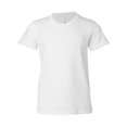 thumbnail image 1 of Bella Canvas Jersey Short-Sleeve Tee 3001Y, L, White, 1 of 3