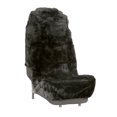 thumbnail image 2 of Masque Sheepsk Black Seat Cover, 2 of 4