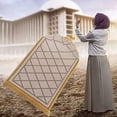 thumbnail image 4 of WMQPNNS New Trending Portable Prayer Rug: Thick Embossed Flannel Prayer Mat with Sponge Base for Indoor/Outdoor Use Todays Deals Clearance Sale, 4 of 4
