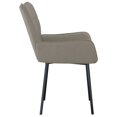 thumbnail image 3 of vidaXL Dining Chairs 2 pcs Light Grey Velvet, 3 of 5