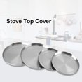 thumbnail image 4 of Housses de Cuisinière, 4 Pcs Housses de Dessus de Cuisinière en Acier Inoxydable pour Cuisinière, 4 of 8