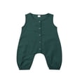 thumbnail image 3 of Newborn Boy Romper Jumpsuit Bodysuit Summer Outfit Set, 3 of 6