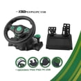 thumbnail image 4 of Volant de Course à Vibrations pour Jeux avec Pédale pour Xbox 360, PS2, PS3, PC, 4 of 9