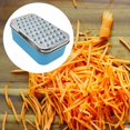 thumbnail image 1 of CHUANK OUTlOU Suitable for home kitchens Double Sided Shredder Elliptical Cheese Grater Rectangular Cheese Grater Cheese Grater Chopper Shredder, 1 of 8