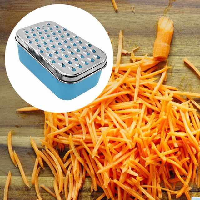 CHUANK OUTlOU Suitable for home kitchens Double Sided Shredder Elliptical Cheese Grater Rectangular Cheese Grater Cheese Grater Chopper Shredder
