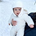thumbnail image 3 of Chapeau de Protection Solaire, Chapeaux en Molleton avec Foulards pour Enfants, 3 of 4