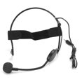 thumbnail image 1 of Headset Microphone Condenser Mic Sweatproof Wired Microphone 3.5mm Plug Ear Hook Microphone Guides For Teachers, 1 of 8
