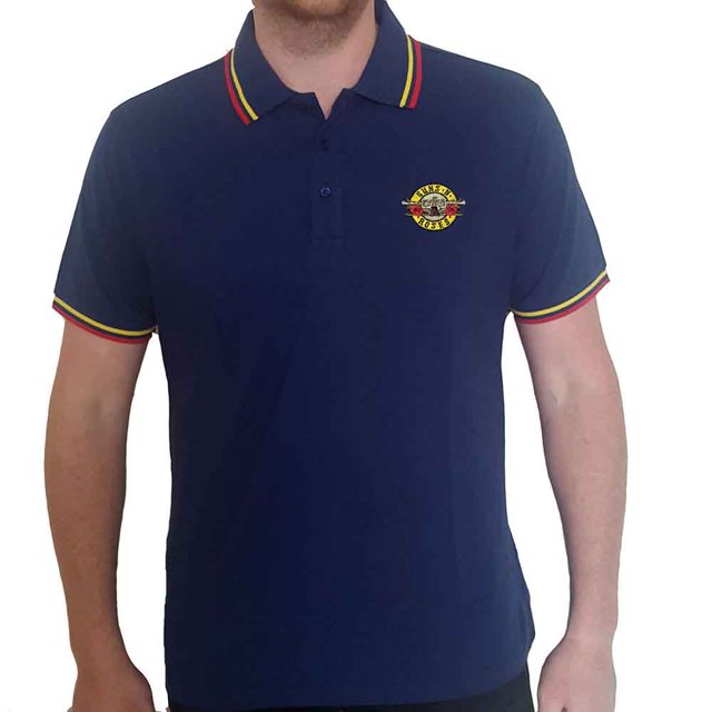 Guns N Roses Unisex Polo Shirt Classic Logo