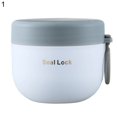 thumbnail image 1 of Tasse à Soupe 600 ml Étanche Grande Capacité en Acier Inoxydable à Double Paroi, Pot Alimentaire Isolé sous Vide pour l'École, 1 of 10