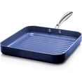 thumbnail image 1 of Poêle Carrée Antiadhésive Granitestone 10,5 po – Poêle en Aluminium Ultra Durable avec Poignée Qui Reste Froide, 1 of 6