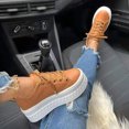 thumbnail image 1 of LSLJS Chaussures à Enfiler pour Femmes Confort Mode Confortables pour la Marche Espadrilles à Lacets, Chaussures Plates, 1 of 6