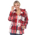 thumbnail image 1 of White Mark Women's Plaid Shacket, 1 of 6