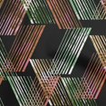 thumbnail image 1 of oneOone Rayon Multicolor Fabric Geometrical Lines Craft Projects Decor Fabric Printed By The Yard 56 Inch Wide, 1 of 4