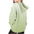 thumbnail image 1 of MeetoTime Sweat à Capuche pour Filles avec Poches Automne Surdimensionné Manches Longues Dégradé Décontracté 2-14 Ans, 1 of 4