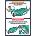 thumbnail image 4 of Tabletop Football Board Game, Two-Player Foosball Toy with Catapult Launcher, Portable Sports Activity for Kids' Rooms or Travel, 4 of 9