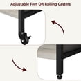 thumbnail image 3 of EDTara Chariot d'Imprimante Roulant avec Prises de Courant et Ports USB Chariot d'Imprimante Roulant à 3 Niveaux avec Tablette de Rangement Ajustable Table d'Imprimante sur Roulettes Support d'Imprimante pour la Maison Chariot Multifonction, 3 of 9