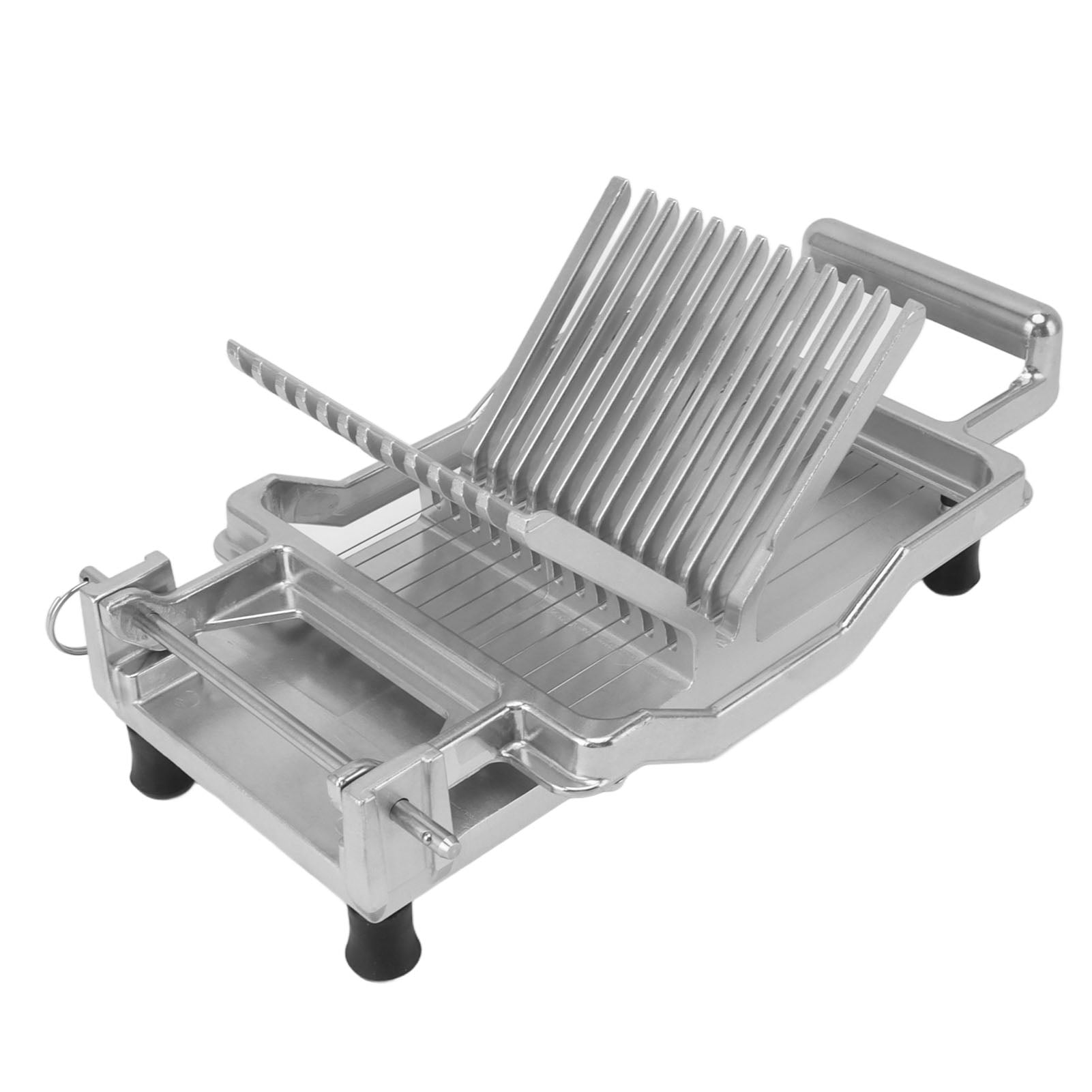 Qukaim Coupe-fromage manuel en acier inoxydable pour toast, pain, sandwich, 10 mm