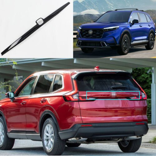 for Honda CRV CR-V 2023-2024 Rear Door Trunk Logo Badge F for Ram e Strip Cover Black