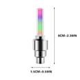 thumbnail image 1 of JilgTeok 4 Packs Motion Activated LED Wheel Lights for Bikes, Motorcycles & Cars Waterproof Tire Valve Stem Lights with Vibration Sensor, Easy Install Safety Lights for Night Riding, 1 of 4