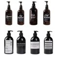 thumbnail image 2 of Promotions Bottle Shampoo Shower Gel Body Wash Bottles Dispenser Empty Press Refillable Plastic Cosmetic Bathroom Storage 250/500ML, 2 of 5