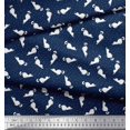 thumbnail image 2 of Soimoi Cotton Voile Fabric Floral & Cat Animal Print Fabric by Yard 42 Inch Wide, 2 of 3