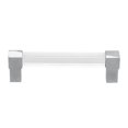 thumbnail image 3 of  Acrylic Handle, Acrylic Drawer Pulls Strong  For Closet Hole Spacing 96 Silver, 3 of 8