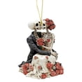 thumbnail image 1 of Hanging Car Accessories,Skull Car Accessories Skeleton Couple Pendant Keychain Car Accessories Backpack Small Pendant Keychains for Backpacks, 1 of 8