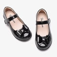 thumbnail image 4 of MIASHUI Ballerines Mary Jane pour Filles, Chaussures de Robe d'Uniforme Scolaire Confortables, Noir, 6-7 Ans, 4 of 8