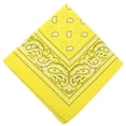 thumbnail image 1 of Meitianfacai Paisley Bandanas Multi Colored Set Cowboy Bandana Head Scarf Double Sided, Gold, 1 of 1