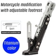 thumbnail image 1 of EGNMCR Repose-Pieds Modifié pour Moto Adjustable Kickstand pour Moto Adjustable Kickstand, 1 of 5