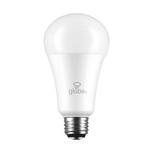 Globe Electric 30/60/100W Blanc chaud équivalent (3000K) Trois voies de type A LED Ampoule en plastique, E26 Base, 350/800/1500 Lumens, 31085