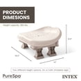 thumbnail image 3 of Intex PureSpa Slip Resisting Inflatable Removable Hot Tub Seat Accessory, 3 of 6