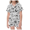thumbnail image 4 of WEAIXIMIUNG Children's Hand Painted Sketching And Coloring DIY Hand Painted Pajama Set 10-11 Years, 4 of 4