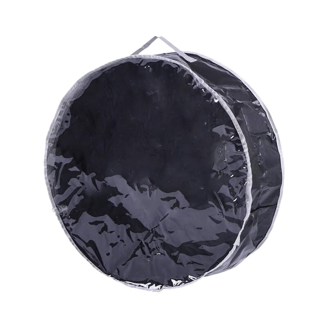 Contenant de Rangement pour Couronne de Noël avec Poignée Durable et Fermeture Éclair pour Décorations des Fêtes, Organisateur, Solution de Rangement pour Textiles de Maison