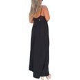 thumbnail image 3 of Innerwin Combinaison Longue Col en V Profond Femmes Combinaisons Vacances Sans Manches Décontracté Pantalon Large Noir m, 3 of 5