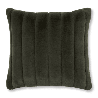 Bouclair Cougar Faux Fur Decorative Throw Pillow