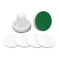 thumbnail image 2 of justharion 2PCS Plastic Air Hockey Pushers and 4PCS Pucks Replacement for Game Tables, 2 of 4